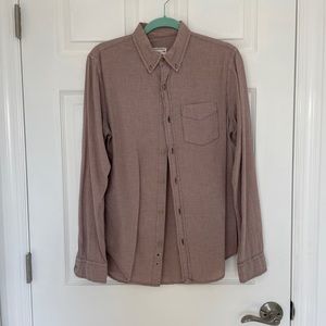 CLUB MONACO SLIM BUTTON DOWN DRESS SHIRT